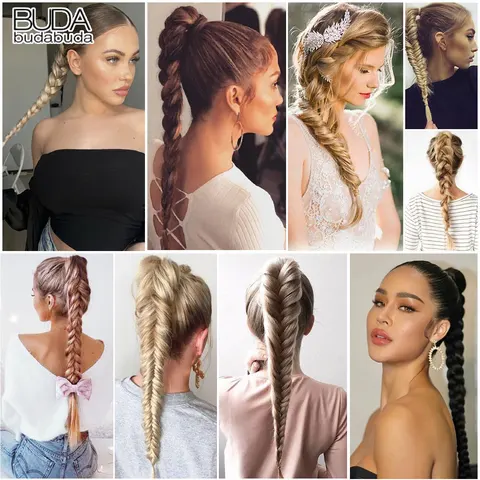 Синтетический удлинитель «рыбий хвост», 22 дюйма