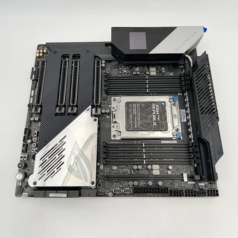 Для ASUS ROG Zenith II Extreme Alpha TRX40 Socket sTRX4 DDR4 M.2 USB3.2 E-ATX GAMING материнская плата