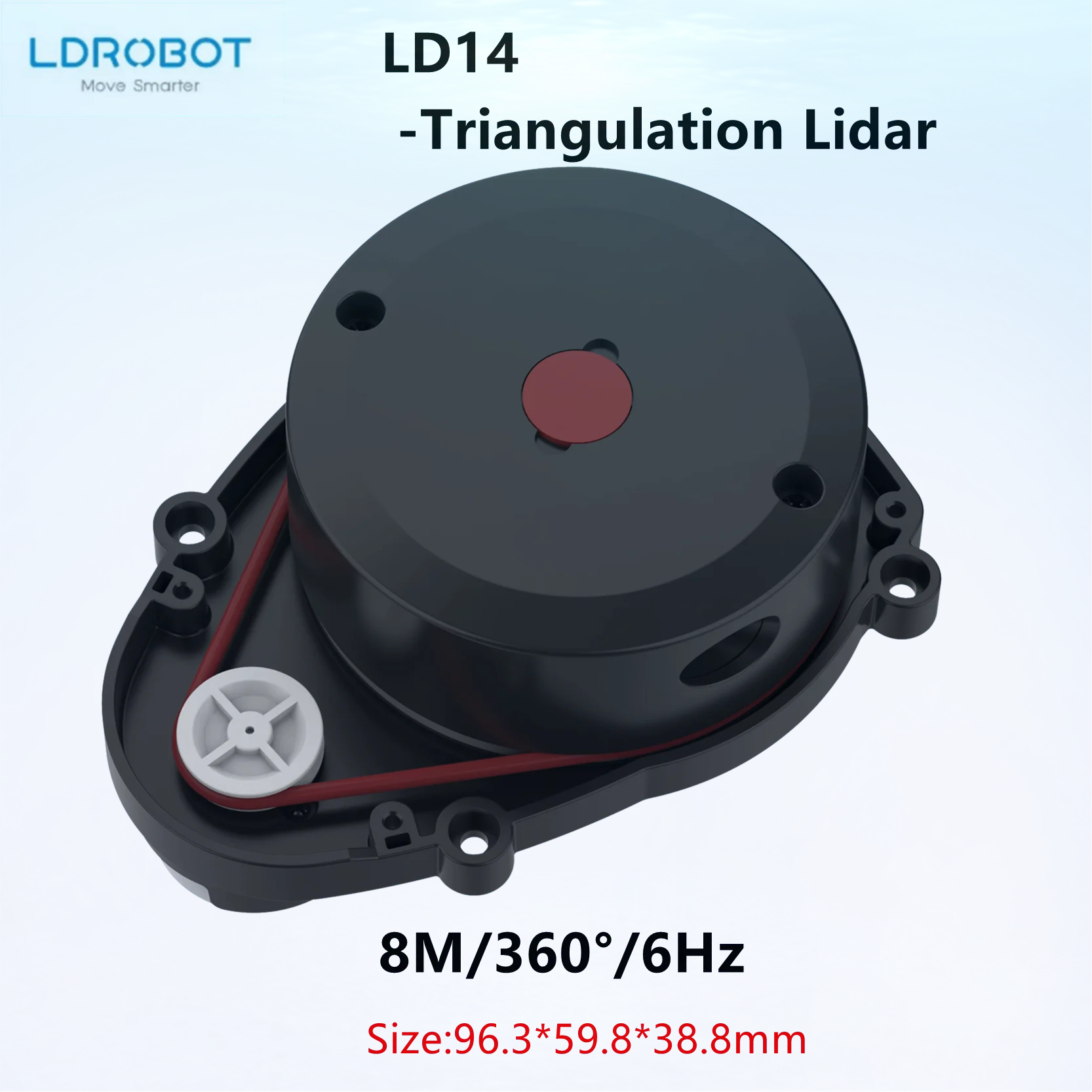 LDROBOT LD14 мини-триангуляционный Лазерный Радар Lidar робот избегание препятствий автономная навигация и позиционирование