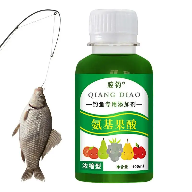 

Fish Attractant Liquid Upgrade-Version Bait Liquid 100ml Fish Bait Additive Enhancer Natural Bait Scent Fish Bait Attractants