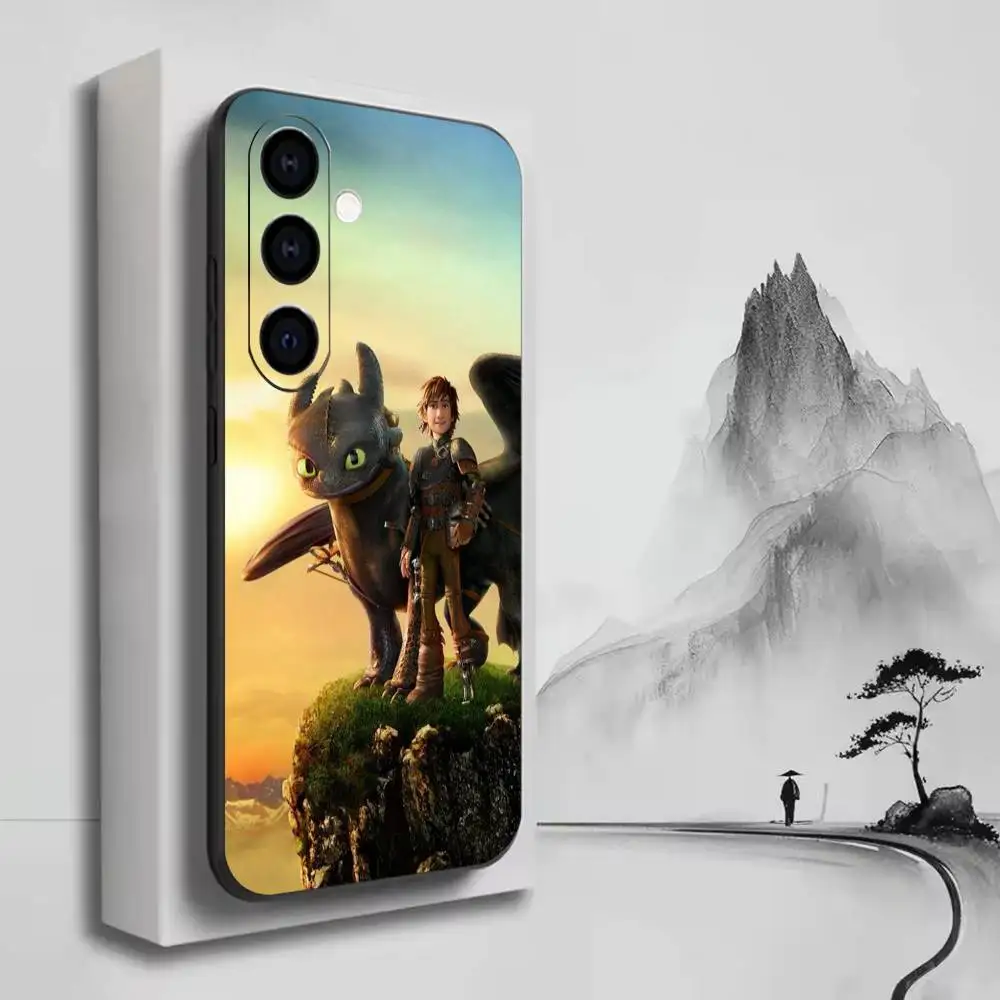 Чехол для телефона HTTYD-Tooth-Hic-Ast-Snot для Samsung A72, A71, A72, A70, A53, A52, A51, черный, мягкий, из ТПУ (art.: 3920dc05e4678) - 3920dc05e4678