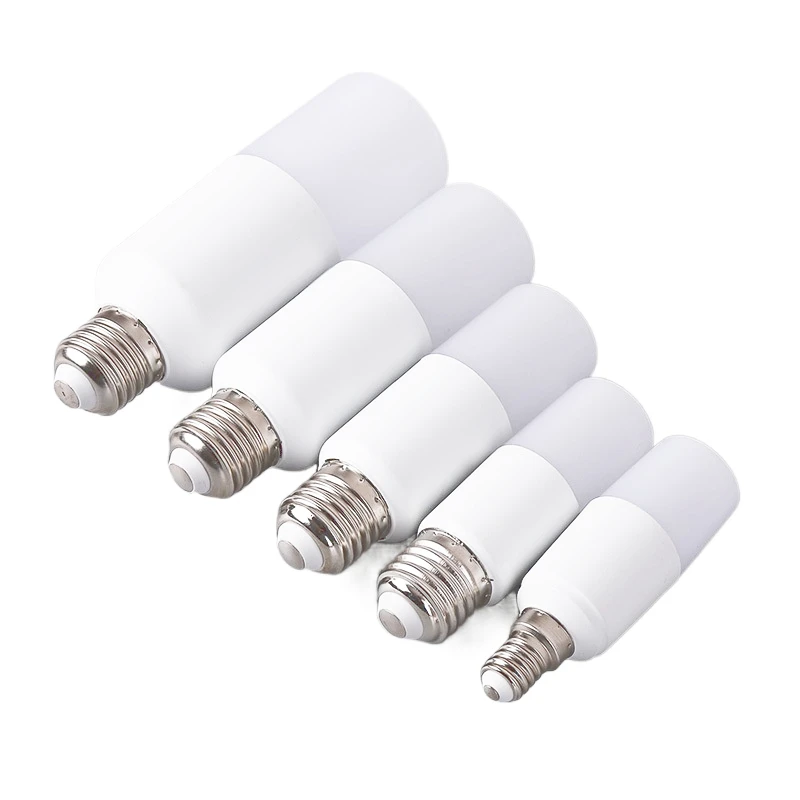 

LED Chandelier 220V AC Bulbs E27 Lamps E14 Bulb Cylindrical Candle Light Home House Decoration 5W 7W 9W 12W