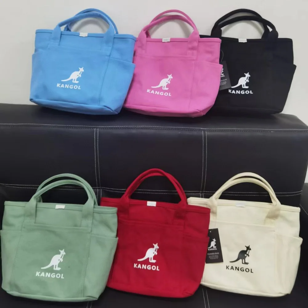 

KANGOL New Luxury Women's Bag, Wallet, Handbag, Designer Fashion Backpack, Kangaroo Bucket Bag, Street Shoulder Messenger Bag