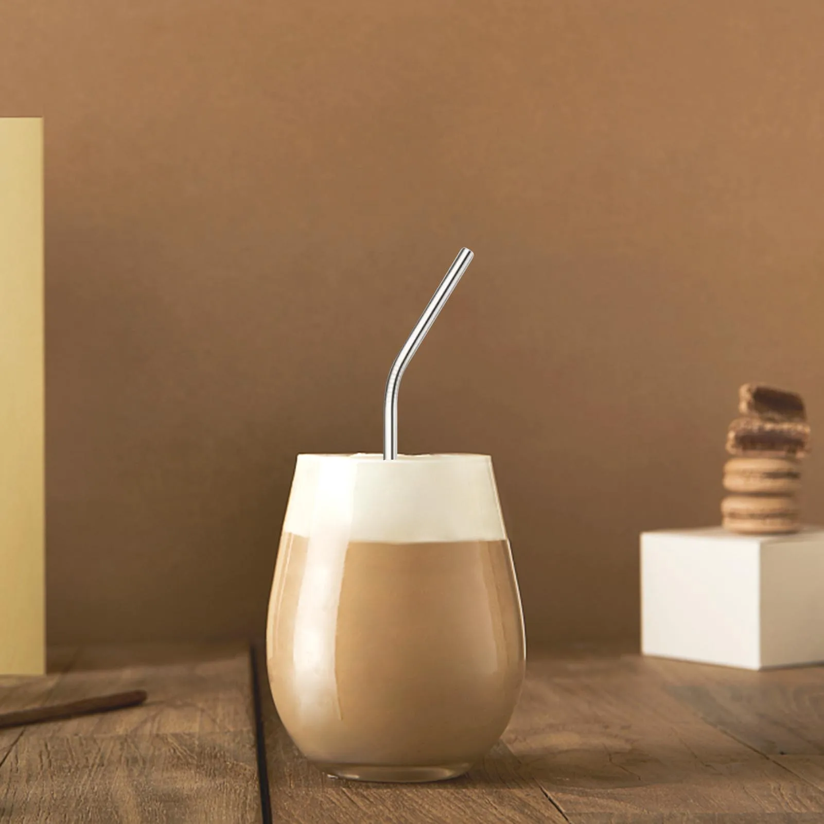 

Многоразовые металлические соломинки для 20 унций 5 цветов соломинки из нержавеющей стали длинные металлические соломинки для детей тумбле...