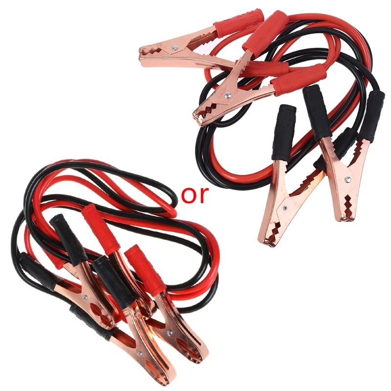 

Car Booster Jumper Cable Alligator Clamp Jump Starter 500 AMP Connector drop shipping
