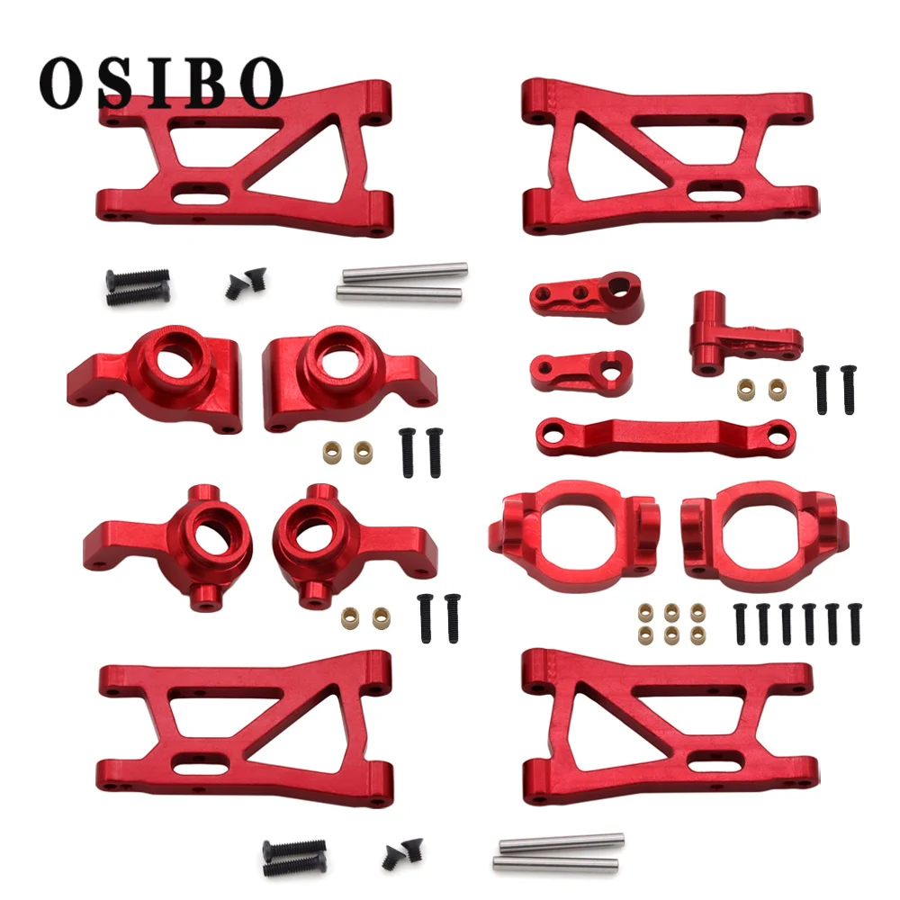 

Metal Upgrade Parts Swing Arm Axle Mount C Base Steering Group Cup For 1/16 Buggy Remo Hobby Smax 1631 1635 1651 1655 RC Car