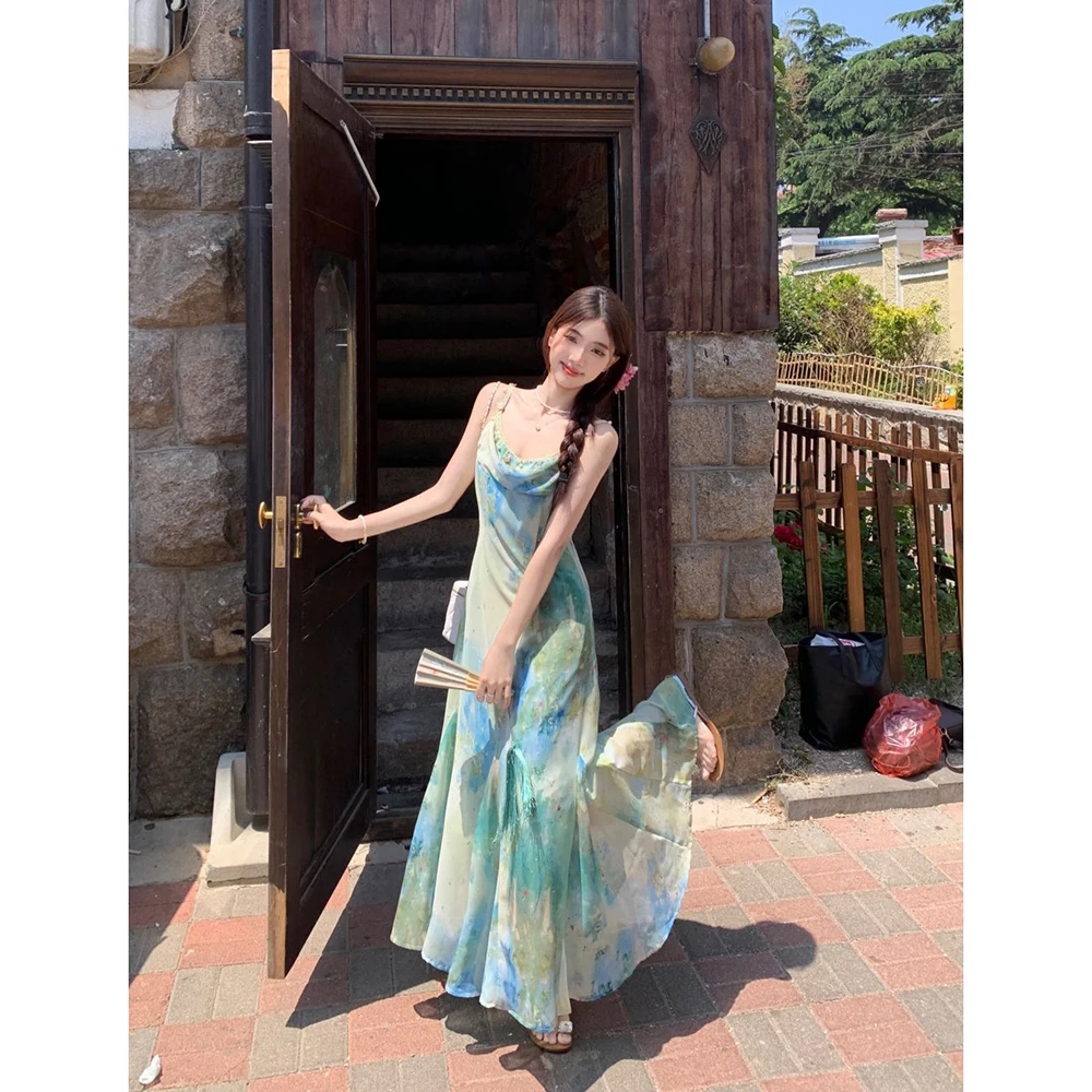 Женское праздничное платье на бретельках Sle летнее элегантное облегающее