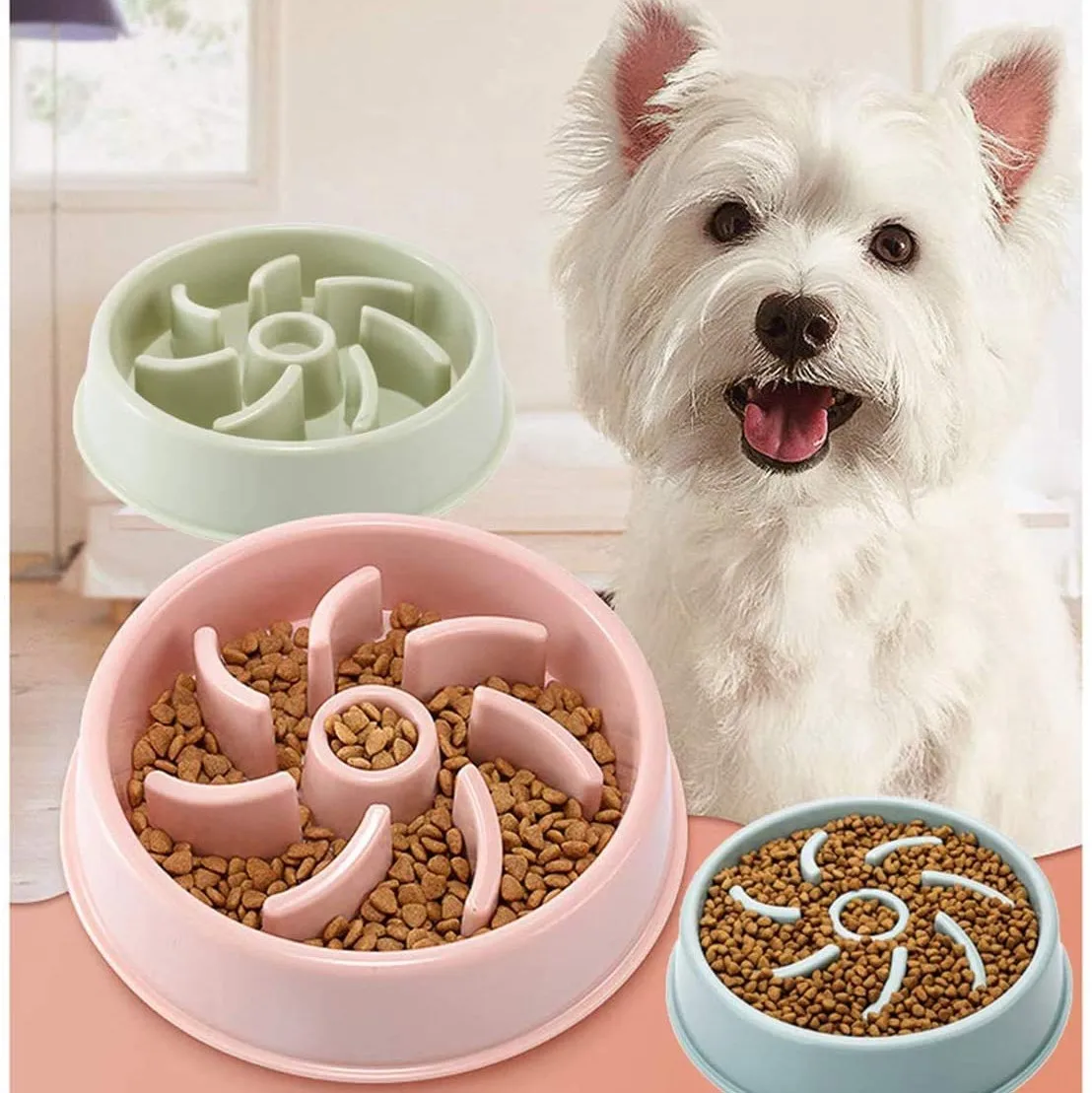 

Eat Slow Dog Bowl Slow Feeder Bath Pet Supplies Pet Accessories Dog Slow Feeder Bowl for Cat Pets Slow Feeder Dog Bowls