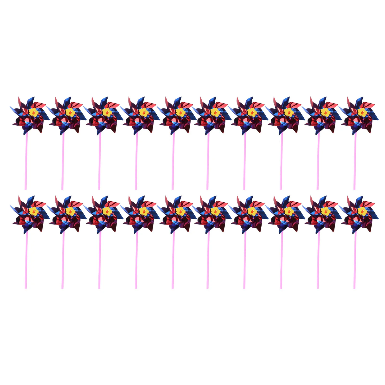 

20 Pcs Pinwheel Kidcraft Playset Small Windmill Toy Colorful DIY Childrens Toys
