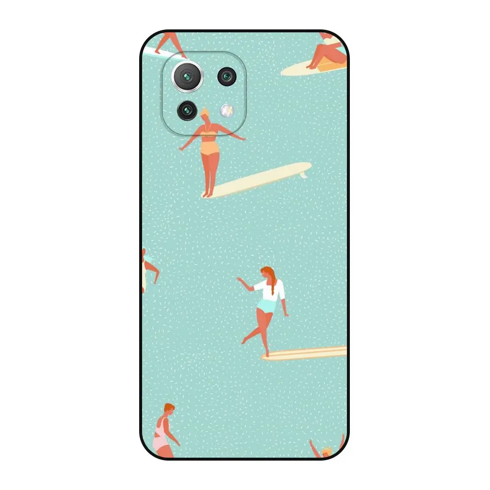 Очень дешевый черный чехол для Xiaomi Mi 11 6 81 дюйма Модный сотового телефона Mi11