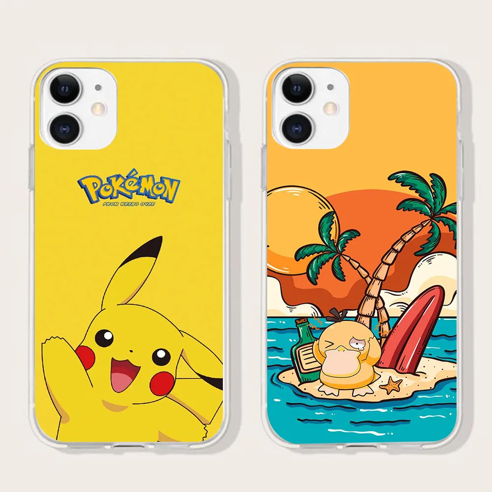 MR-18 Cute Pokemon Silicone чехол для Infinix Note 6 7 8 8i 11 11S 12 G96 30 S5 VIP Lite Pro