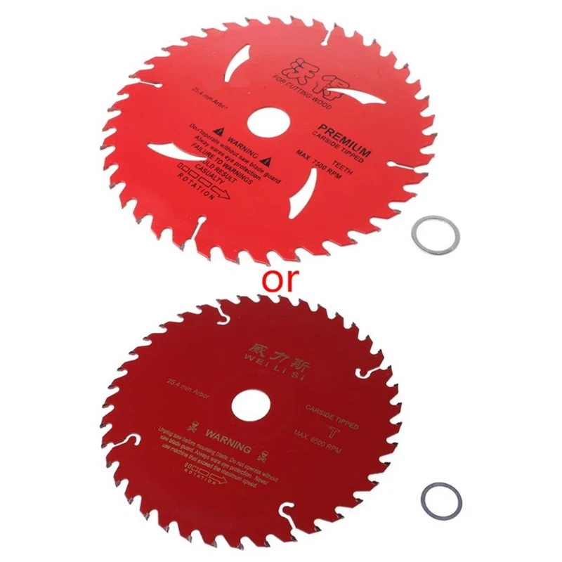 

7inch Circular Blade 180mm 60 Teeth Wood Cutting Tool Woodworking Bore Diame