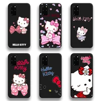hello kitty phone case for samsung galaxy s21 plus ultra s20 fe m11 s8 s9 plus s10 5g lite 2020