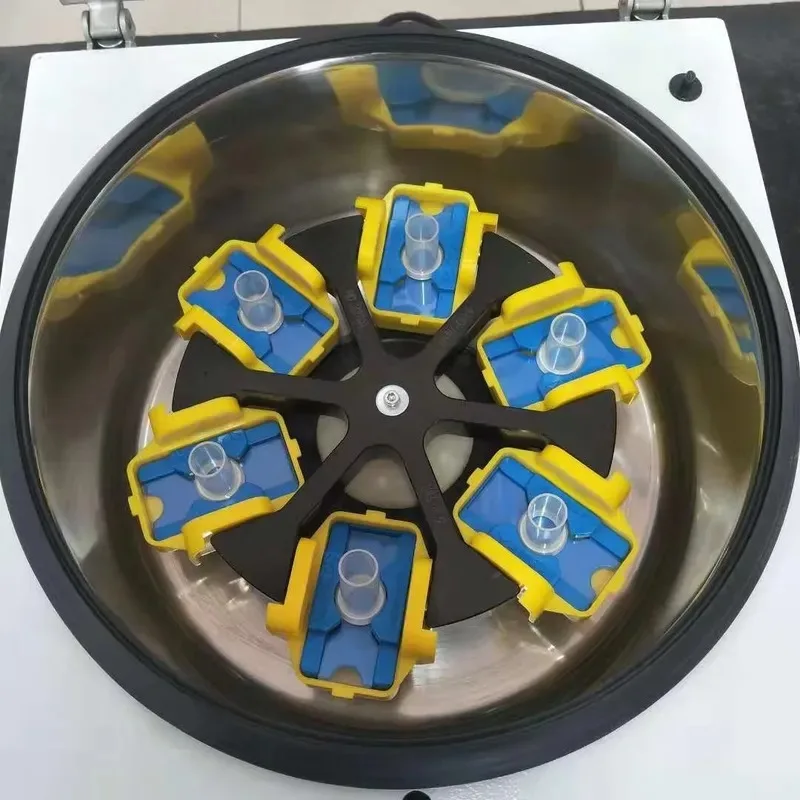 Фото Автоматическая лабораторная центрифуга Cytospin 3000 об/мин для приготовления мазков из клеток, 12 предметных стекол для мазков из спинномозгового, мочи и плевральной жидкости №5