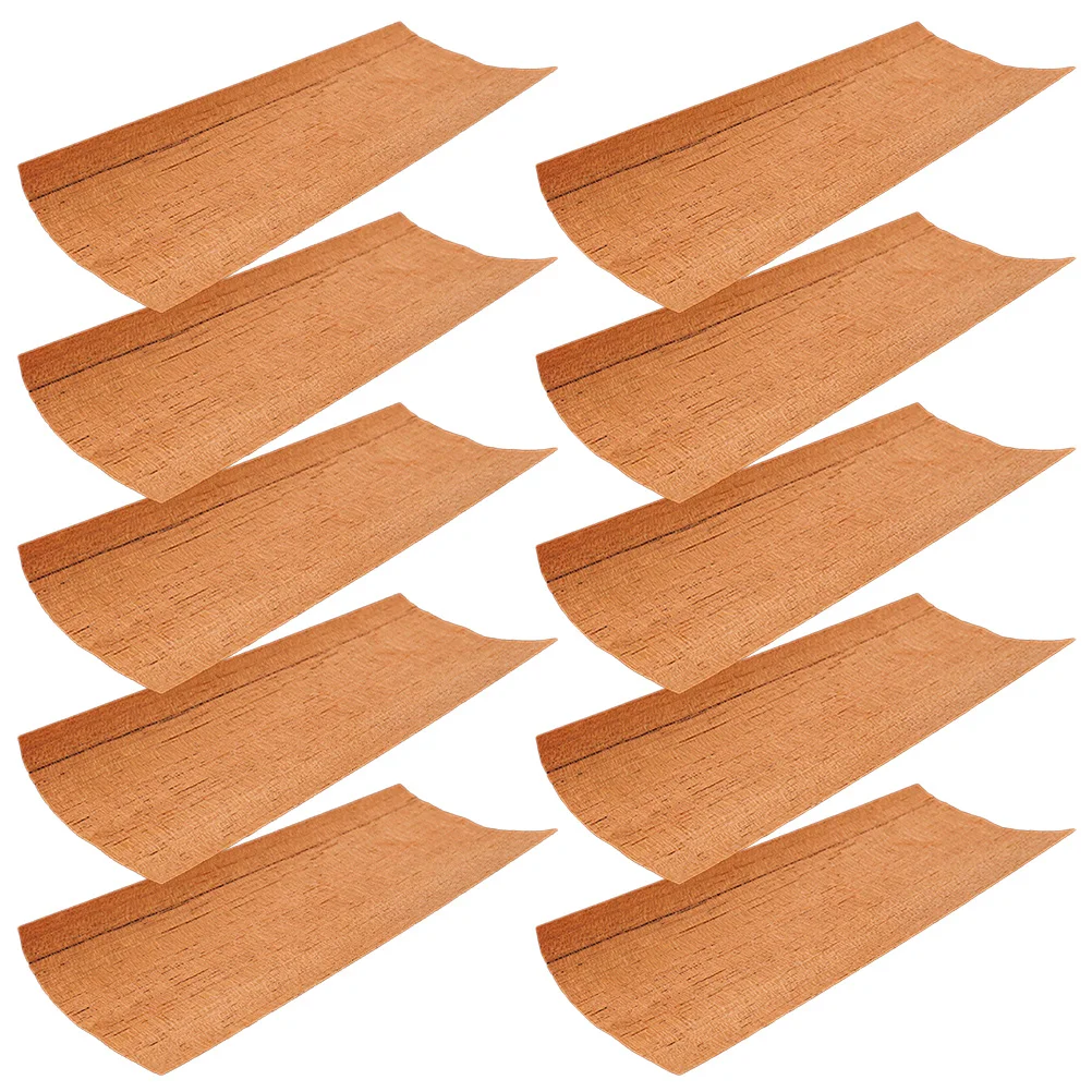 

10pcs Cedar Sheets Box Cedar Sheets Cedar Strips Wooden Box Cedar Chips