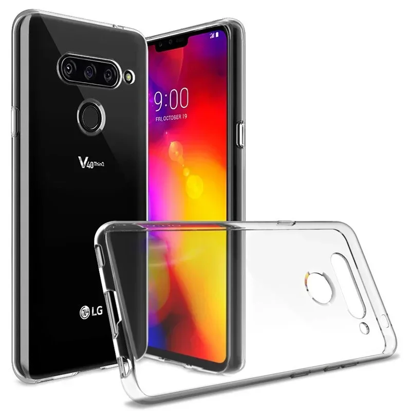 2 шт. ультратонкий прозрачный чехол для телефона LG K30 2019 G8 G7 G6 силиконовая мягкая