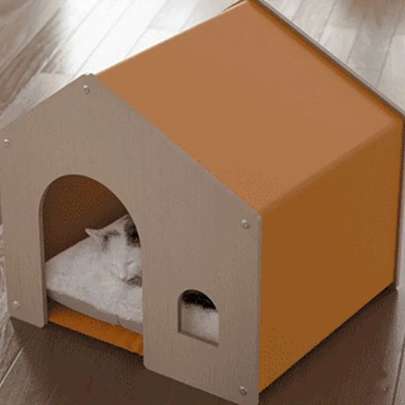 Крошечный сборный дом Ящик для собак Мебель кемпинга Деревянные кровати Вилла