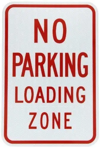 

Decor Kitchen Wall Decor Plaque Metal Sign 12 x 8 Inches Eco Parking No Parking Loading Zone Hazard House Decor Yard Fence Cauti