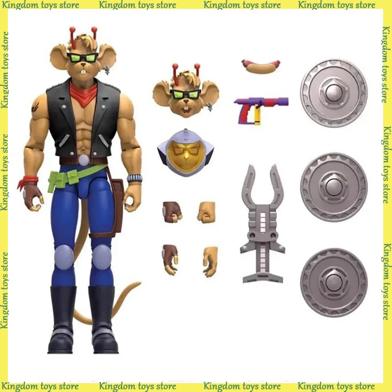 Nacelle Biker Mice From Mars Аниме Фигурки Throttle Modo Vinnie Фигурка Myszy Bike Mas Модель Кукла Игрушка