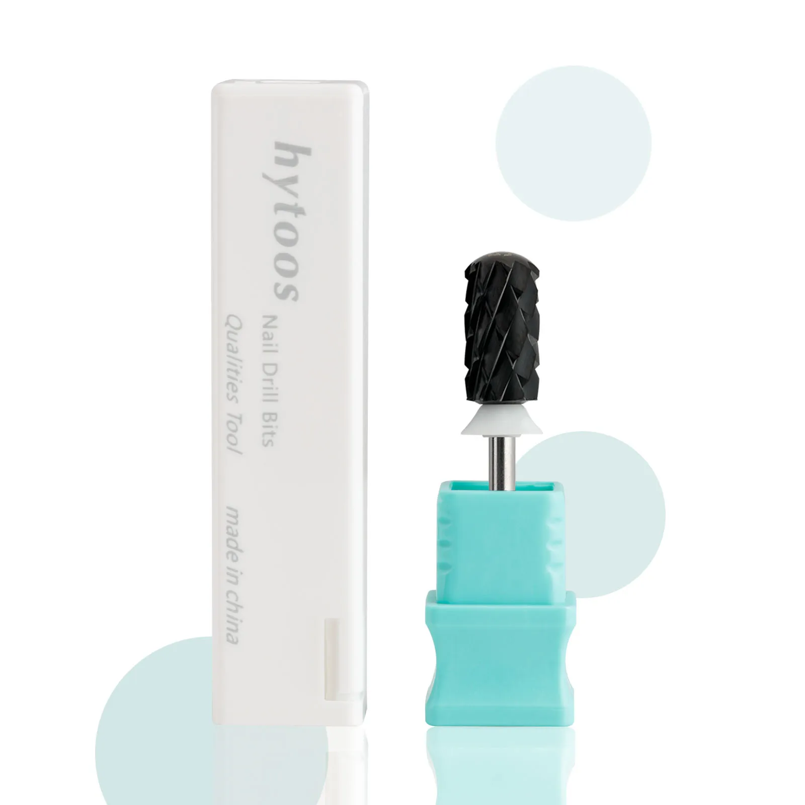 Сверло для ногтей из нержавеющей стали маникюра от HYTOOS безопасное большое