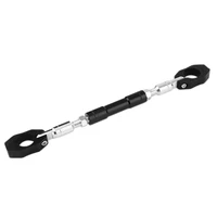 universal 78 22mm black aluminum motorcycle handlebar cross bar steering wheel strengthen adjustable handle bar new styling