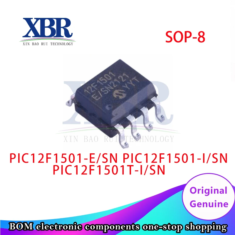 

5pcs PIC12F1501-E/SN PIC12F1501-I/SN PIC12F1501T-I/SN SOP-8 Microcontroller