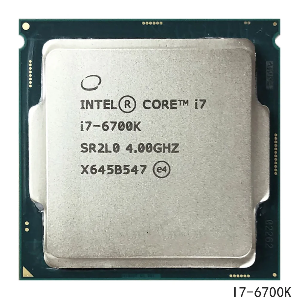 

Процесintel Core i7-6700k i7 6700 K i7 6700 K 4,0 гвоздики