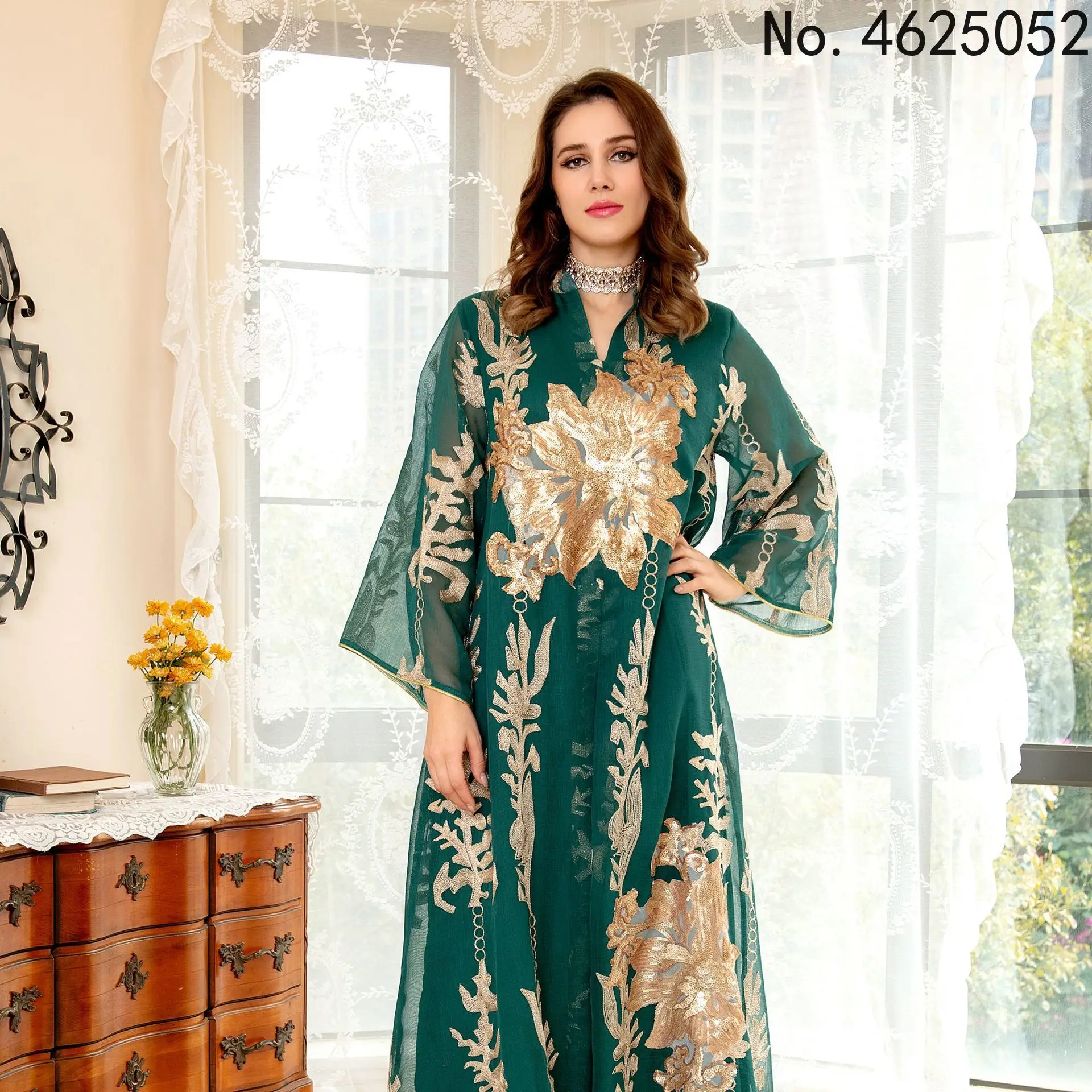 

Eid Mubarak Abaya Дубай, Турция, мусульманская Мода, женское платье jalabiya, мусульманская одежда, мусульманская одежда
