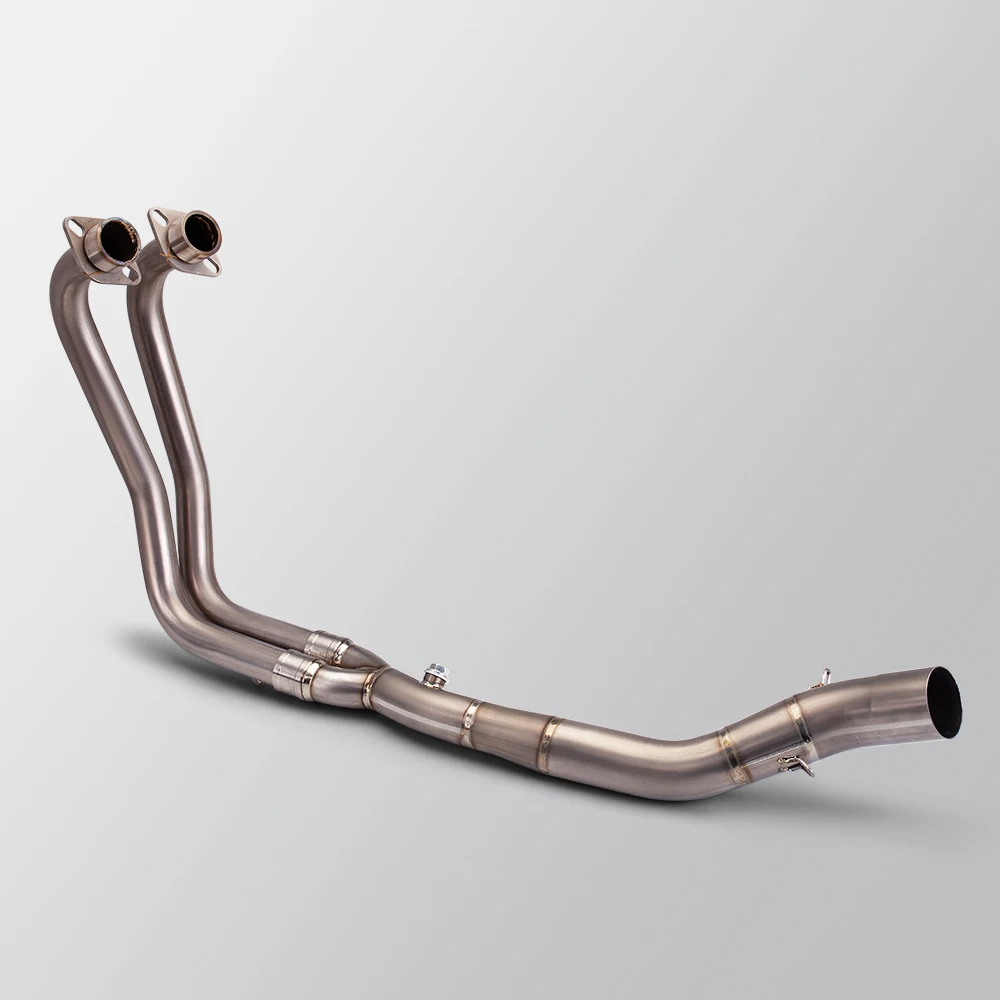 Для YAMAHA R3 R25 MT03 2015-2025 полная выхлопная система мотоцикла из титанового сплава