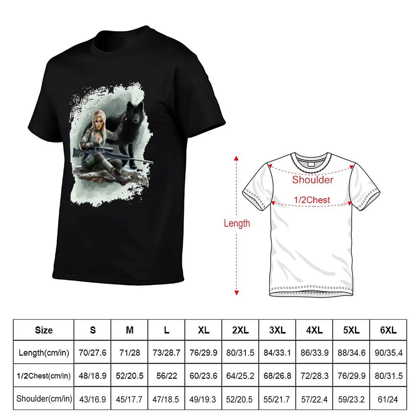 Фото Футболка Sssniperwolf Essential Classic B(7), мужские хлопковые футболки с рисунком аниме, мужские футболки с графическим принтом, футболка №2