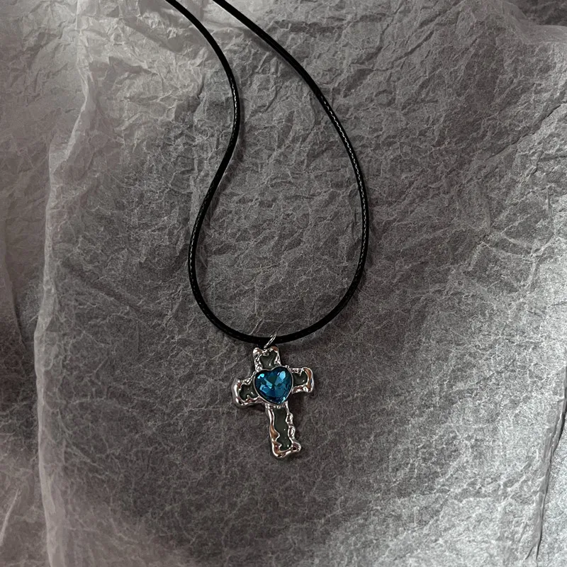 Новинка модный серебристый цвет бриллиантовый очаровательный черный кожаный