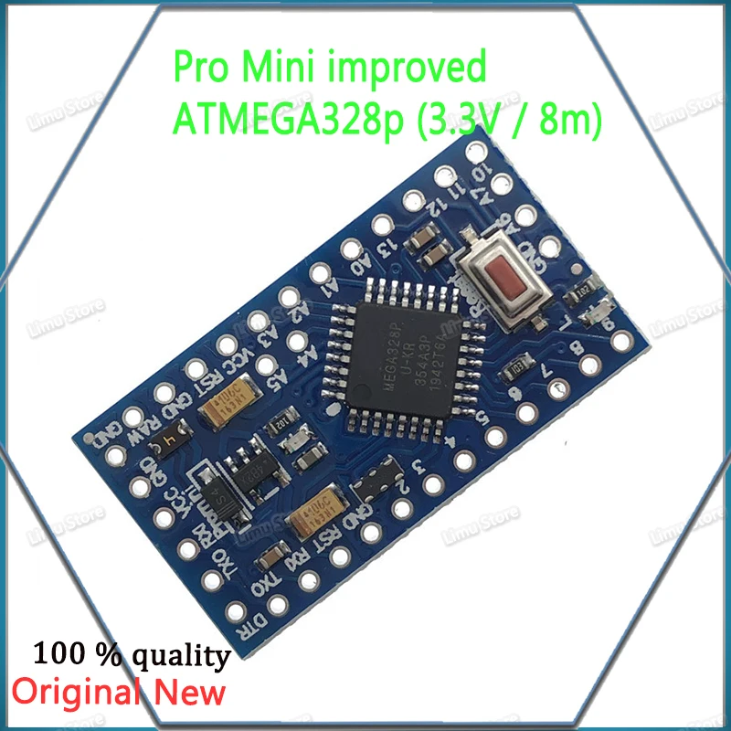 ATMEGA328P Pro Mini 328 ATMEGA328 5 В/16 МГц 3 В/8 для платы разработки Arduino |
