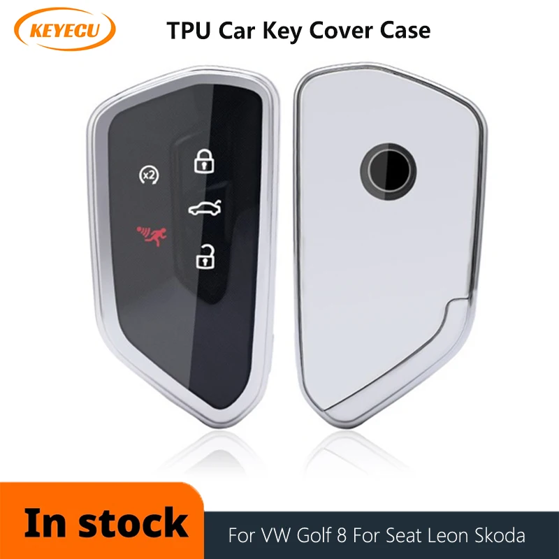 Мягкий ТПУ чехол KEYECU для автомобильного ключа с полной защитой GMC Sierra Canyon Chevrolet