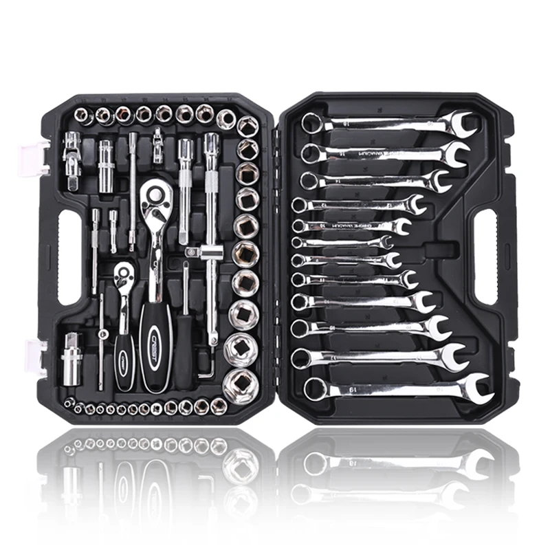 JUNEFOR Инструменты для ремонта автомобилей 10/52/59/82 шт. 1/4 JUNEFOR Инструменты для ремонта автомобилей 10/52/59/82 шт. 1/4