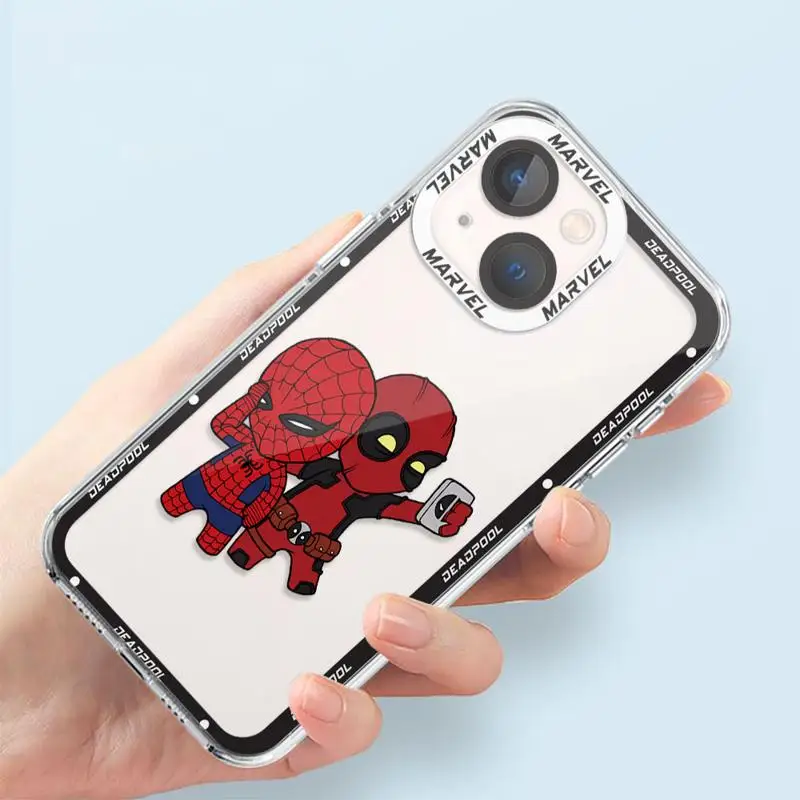 Милый чехол для телефона Marvel с изображением Человека-паука дедпула Honor X7b 4G X8 X8a X8b