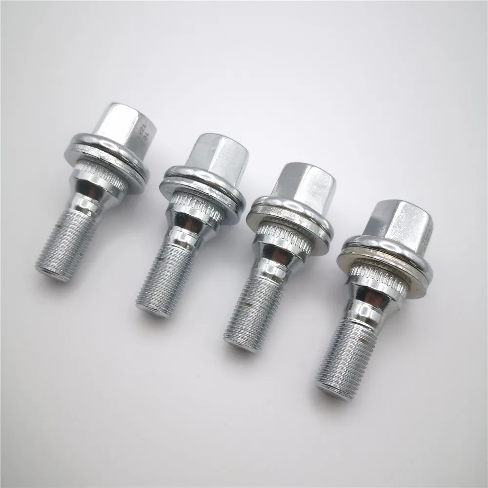 

4 шт., болты и гайки для Peugeot 1007 206 207 406 407 607 2000 2008-