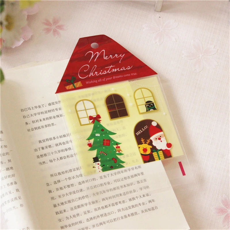 

A Pack Of 50 Christmas Theme Wrapping Bag Cookies/Gifts/Ornaments/Packaging Self-Adhesive Bags Christmas Decoration Funny