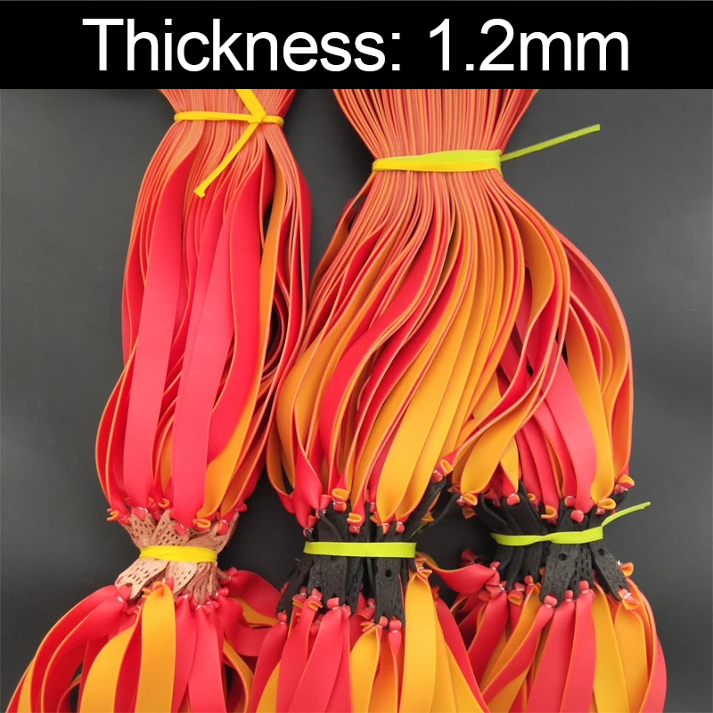 Мощная резиновая плоская эластичная лента для рогатки катапульты Латексная