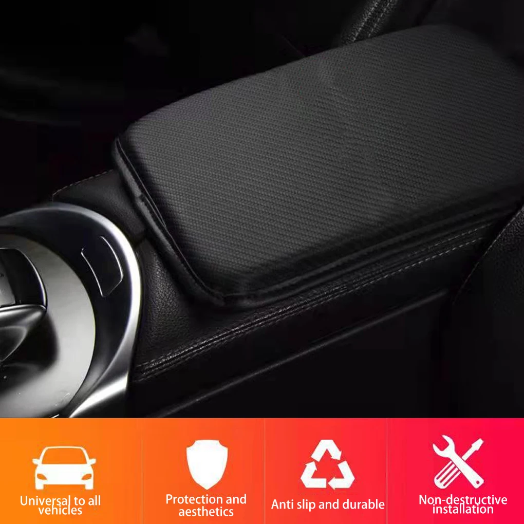 

Автомобильный кожаный подлокотник, центральный Водонепроницаемый защитный коврик, консоль, коврик