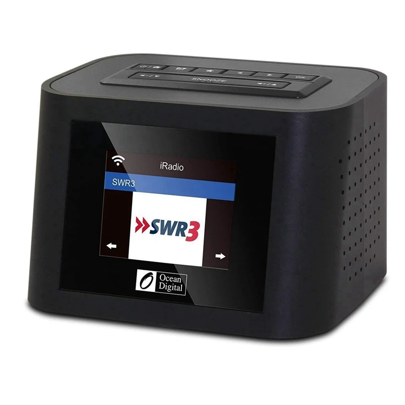 

Wi-Fi Интернет-радиостанции WR828F, FM-приемник для сна и расслабления, будильник, стерео двойной динамик с USB-портом, вилка стандарта США