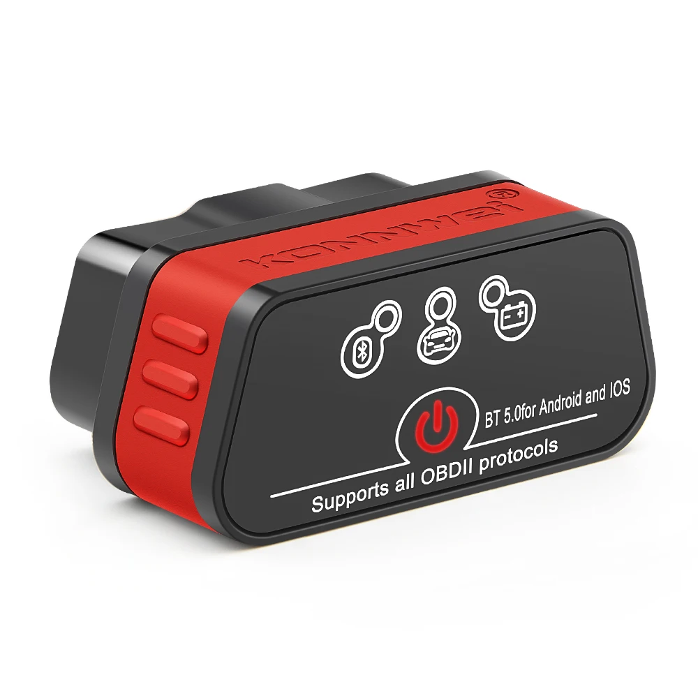 

Konnwei ELM327 V1.5 OBD2 Сканер Bluetooth 5