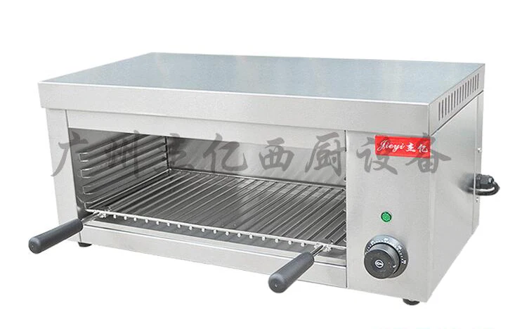 

Stainless Steel Electric Food Oven Chicken Roaster Commercial Desktop Electric Salamander Grill Electric Grill 2000w 220v