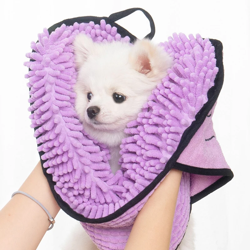 

Microfiber Pet Dog Absorbent Bath Towel Quick Dry Absorbent Dogs Strong Drying Towel Cleaning Supplies Bathrobe perros