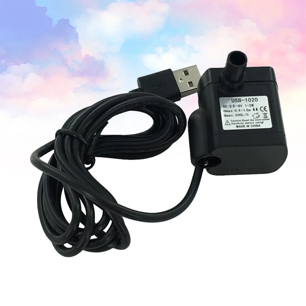 

Pump Water Aquarium Submersiblefountainusb Micro Pumps Tankdc Filters Fountains Mini Circulation Powerhead Pet Saltwater Wave