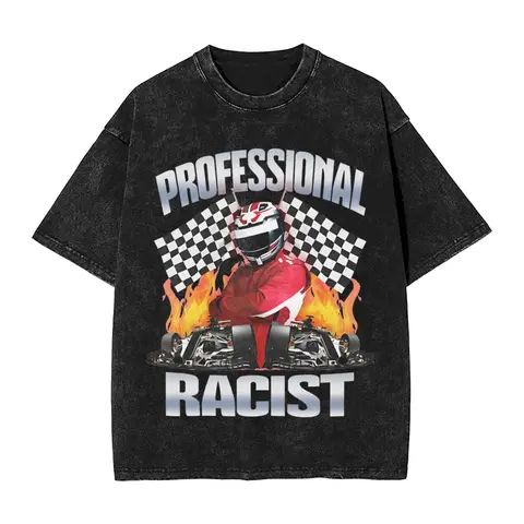 Racist Потертые футболки из хлопка