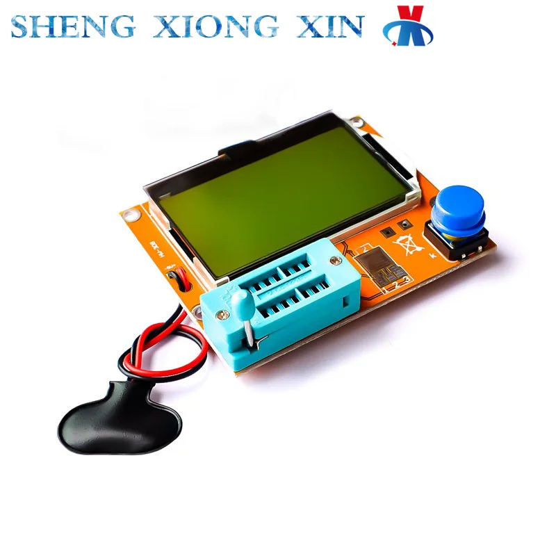 1 Pz Lcr-T4 Grafico Transistor Tester Resistenza Induttanza Capacità Esr Scr