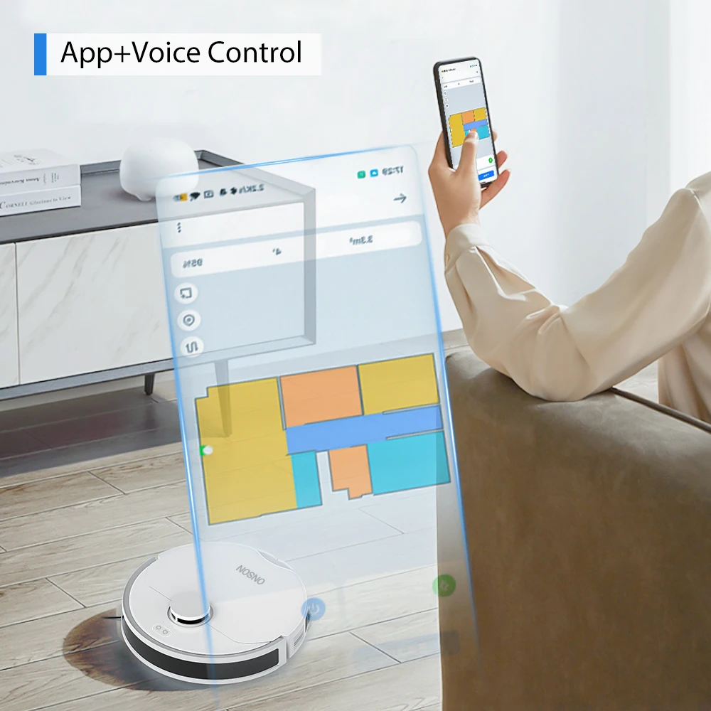 Вакуум и подметание влажной уборки Onson Robo пылесос для бытового робота-швабры