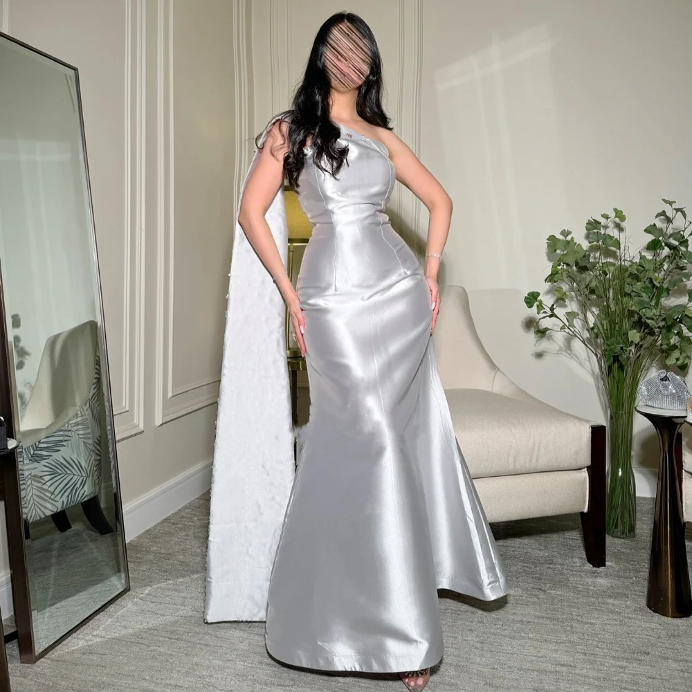 Индивидуальные платья миди со складками на одно плечо заказ классические