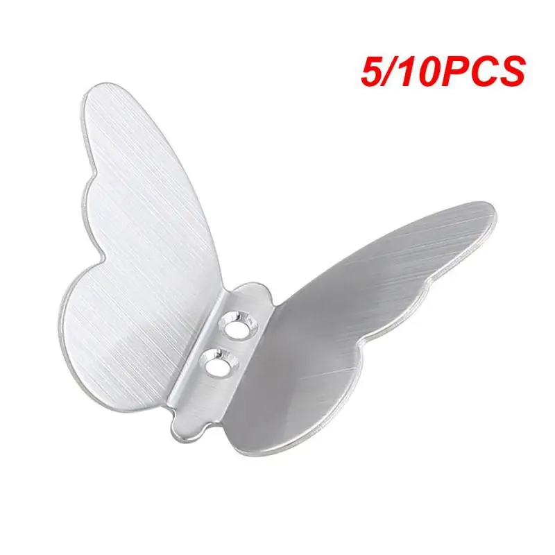 

5/10PCS Left And Right Hook Design Hook For Handbag Punch Installation Hook Hat Pocket Hook Convenient Storage Bag Hook