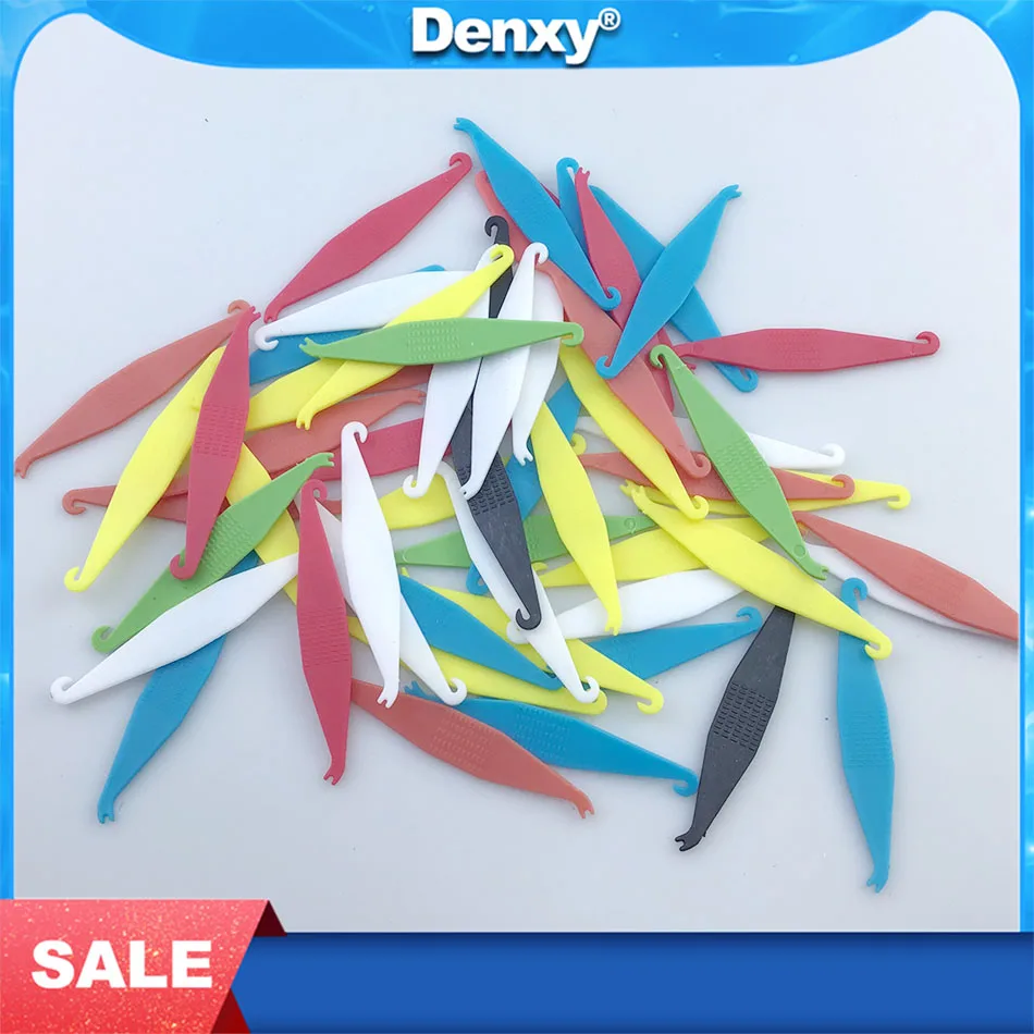 100 шт./лот ортодонтические эластичные россыпки для брекетов одноразовые